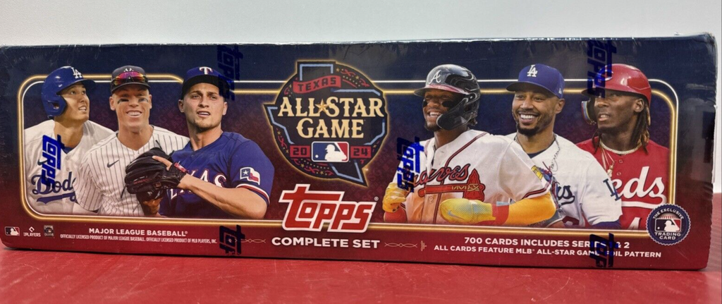 2024 Topps All Star Game ASG Complete Foil Set 700 Cards Series 1 2 Rare Sealed