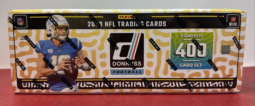 BRAND NEW 2023 Panini Donruss Football NFL Trading Cards Complete Set 400 Cards