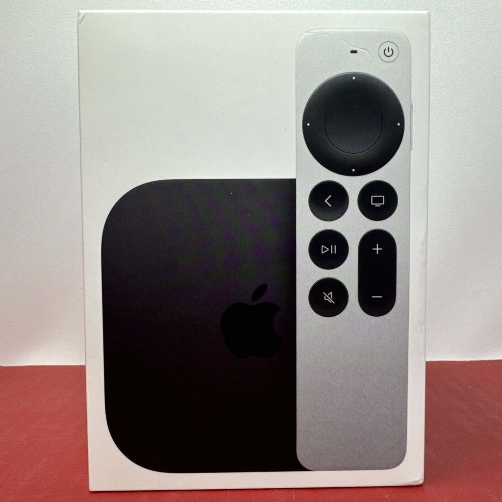 *BRAND NEW* Apple TV 4K 3rd Gen. 128GB Media Streamer - Black, Wi-Fi + Ethernet