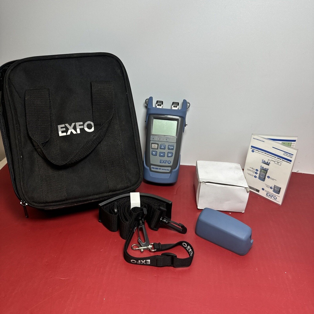 EXFO PPM-350C-VZ1 Power Meter w/Strap and Carry case