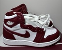 [8338-1] New Jordan 1 Retro High OG (GS) Big Kids' Shoes White-Team Red FD1437-160