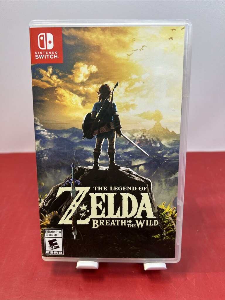 The Legend of Zelda: Breath of the Wild - Nintendo Switch (Tested-Working) CIB