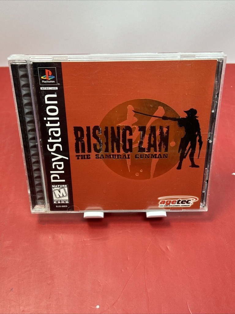 Rising Zan: The Samurai Gunman (Sony PlayStation 1) PS1, CIB complete in box