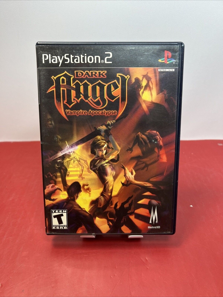 Dark Angel Vampire Apocalypse PlayStation 2 Black Label Complete CIB *PRISTINE*