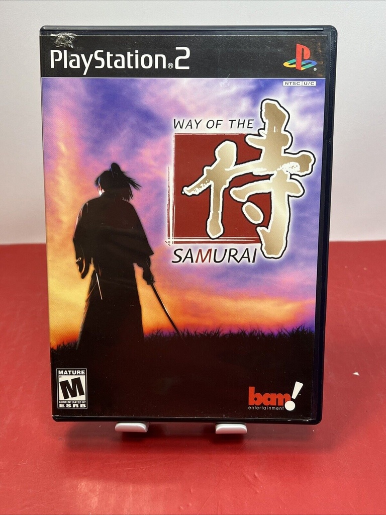 Way of the Samurai (Sony PlayStation 2, PS2, 2002) Complete - Tested - Authentic