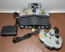 [5813-1] Gray Nintendo 64 N64 Console  w Controller - TESTED*WORKS