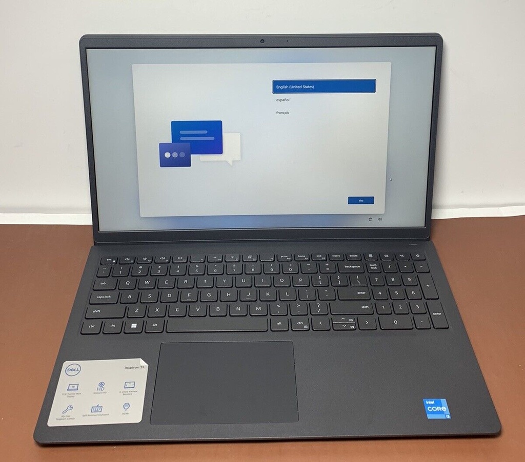 Dell Inspiron 15 3520 15.6" 12th Gen Intel® Core™ i3-1215U 512 GB SSD RAM 8 GB