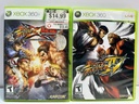 [8390 (freebie)] Xbox 360 Game Lot - Street Fighter X Tekken CIB & Street Fighter IV Tested