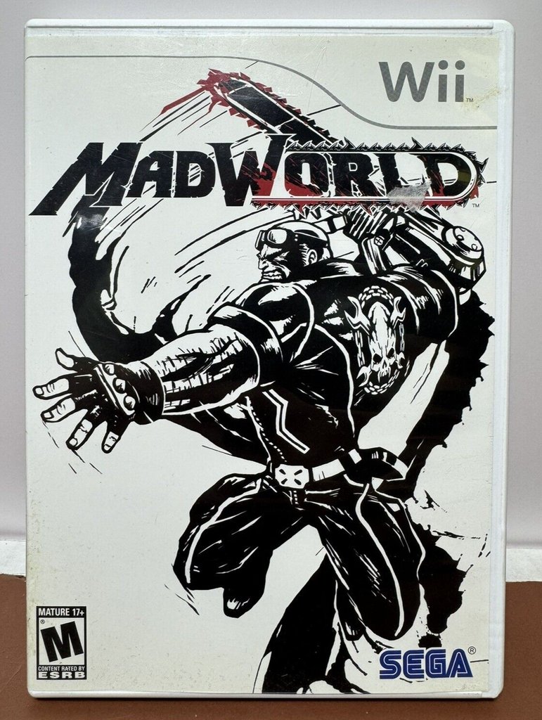 MadWorld (Nintendo Wii, 2009) Complete CIB Tested