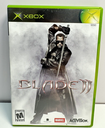 [8390] Blade II (Microsoft Xbox, 2002) Complete CIB W Reg. Card TESTED!