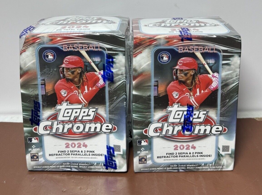 Brand New - 2024 TOPPS CHROME MLB BASEBALL