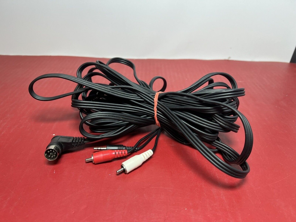 Genuine OEM Bose 8 Pin RCA Din Link Cable Lifestyle 5 8 9 12 Subwoofer 30 ft