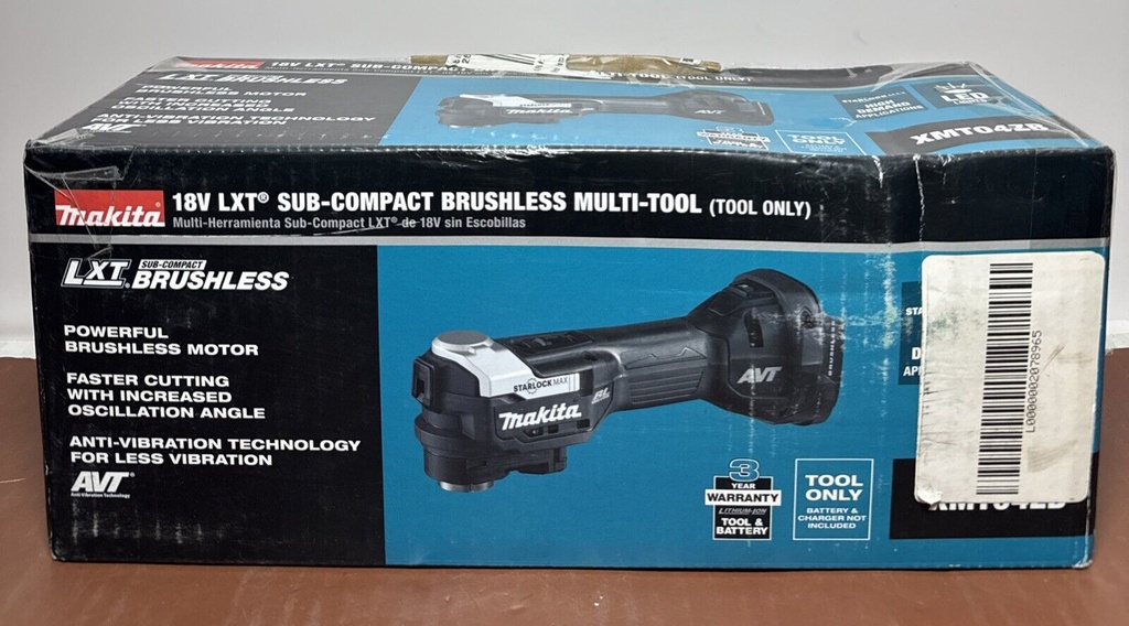 Brand New - Makita XMT04ZB 18V LXT Sub-Compact Brushless StarlockMax -Tool Only