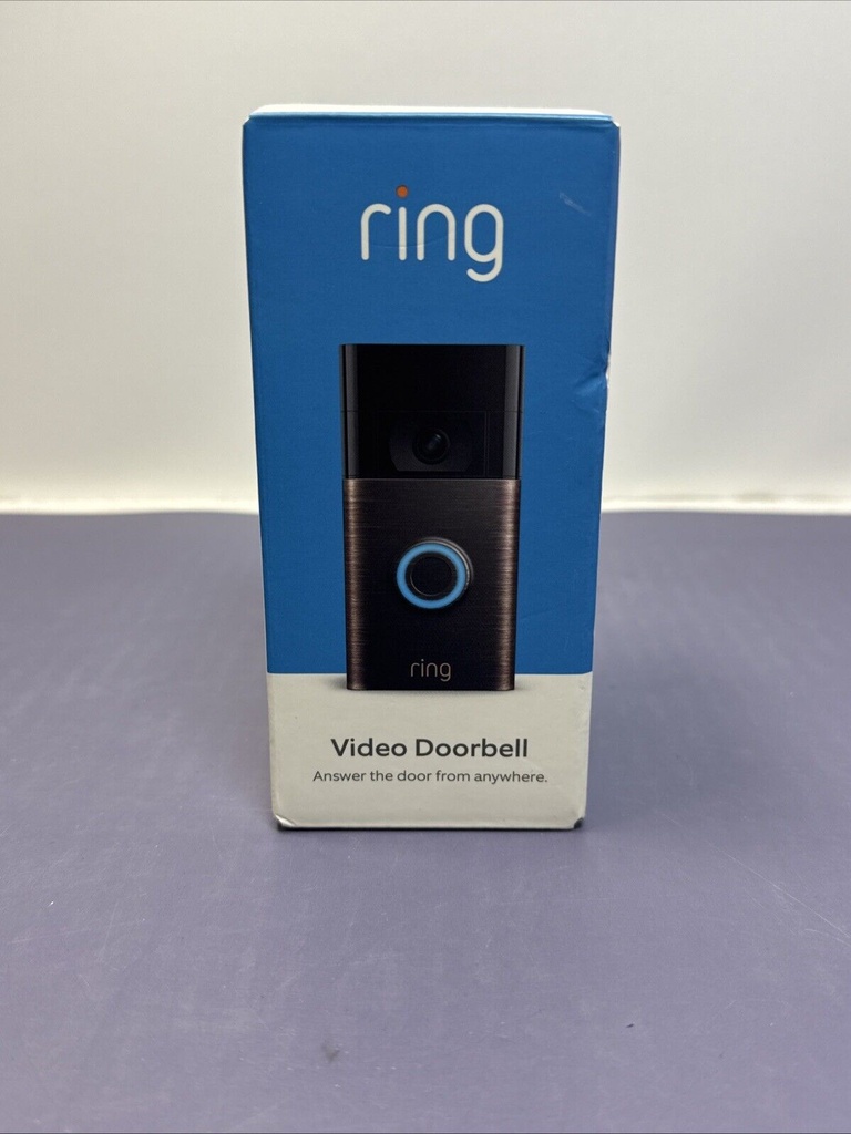 BRAND New RING Video Doorbell 2nd Gen Wireless Night Vision Venetian Bronze AMAZ