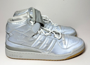 [9054-5] New Adidas Ivy Park Mid Icy Park Silver Metallic Leather GW2858 Size 13