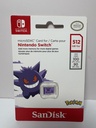 [9173-5] SanDisk 512GB Micro SD microSDXC Memory Card Nintendo Switch Pokemon Gengar