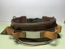 [9181-1] Vintage Buckingham Tree Pole Climbing Spur Steel Spikes Gaff  Belt Rigging 1975
