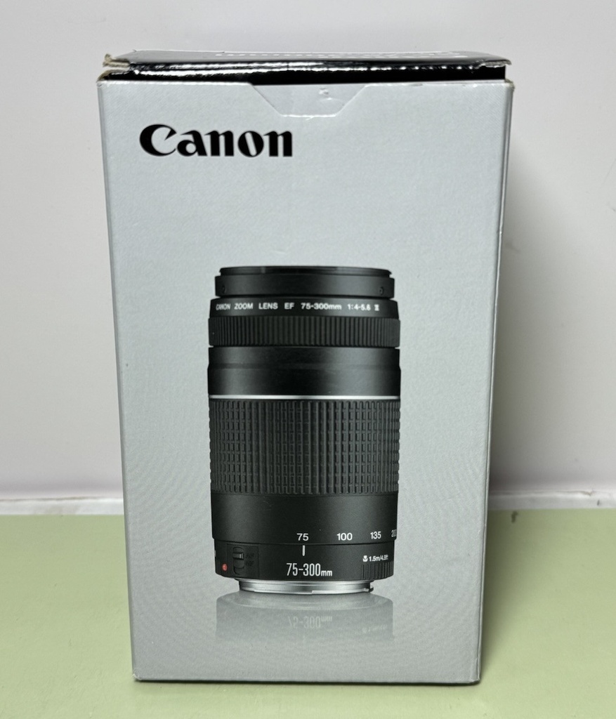 Canon EF 75-300mm f/4-5.6 III Lens -Open Box