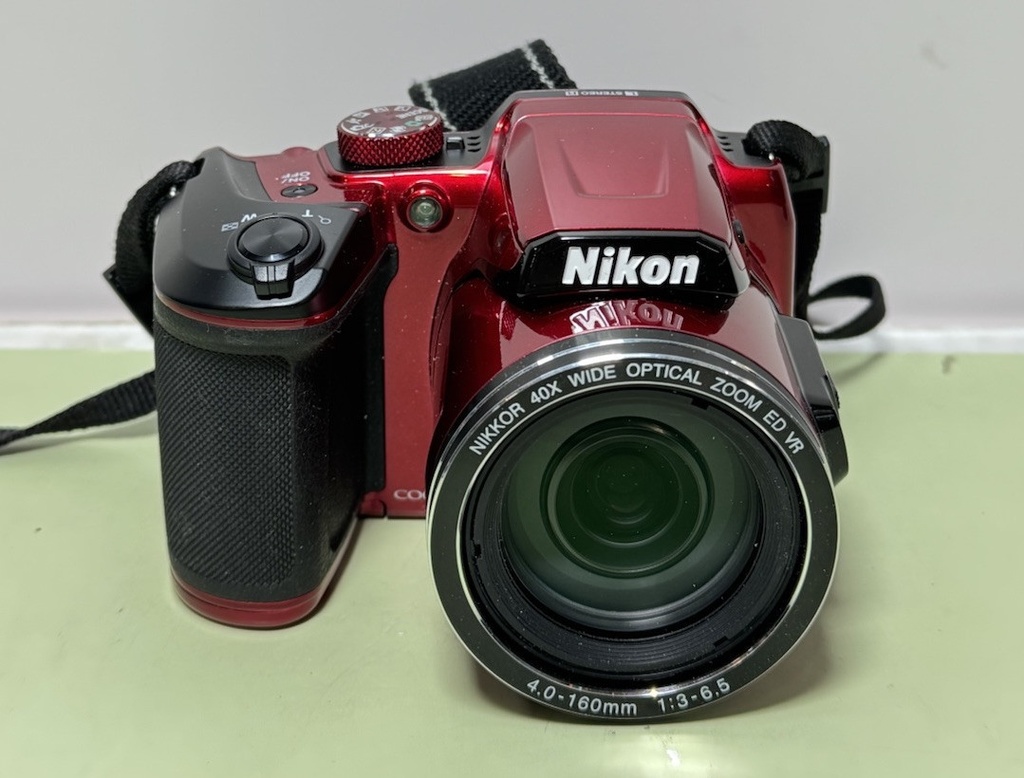 Nikon COOLPIX B500 Red 40 X Wide Optical Zoom ED VR