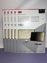 Lot Of 5 PF238W9E 3M Black 23.8 Inch Privacy Filter Full screen Monitor 5 Pack