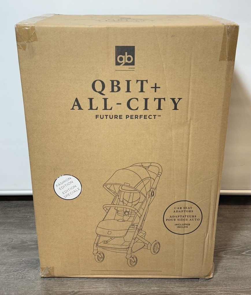 New GB Qbit+All City Compact Lightweight Travel Stroller, Night Blue