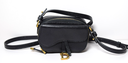 [9939-2] CHRISTIAN DIOR Mini Saddle Strap Pouch