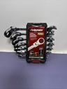 [10414-2] BRAND NEW Husky Flex Ratcheting MM Wrench Set (7-Piece) 1005 665 279