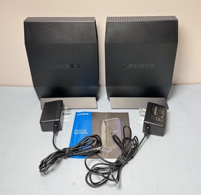 Linksys E8450 Dual-Band AX3200 Wi-Fi 6 Router 2 Pack Mesh Kit -Open Box