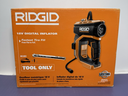 [10522-5] Ridgid R87044 18V Digital Inflator - Tool Only