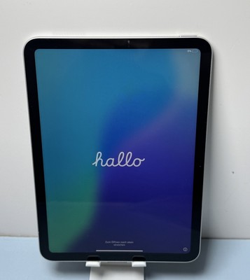 Apple iPad 10th Gen 64GB Silver A2696 - WiFi only, 100% batt health +Warranty