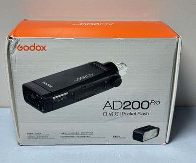 Godox AD200 Pro 200W Wireless TTL Pocket Flash - Open Box