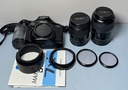 [FRB 7xi] Minolta Maxxum 7xi Camera 2 Lens AF 28-105 AF 100-300 w/ Bag & Manual
