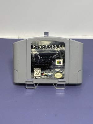 FORSAKEN 64 Nintendo 64 game cart Authentic! 1998 N64 Tested & Works