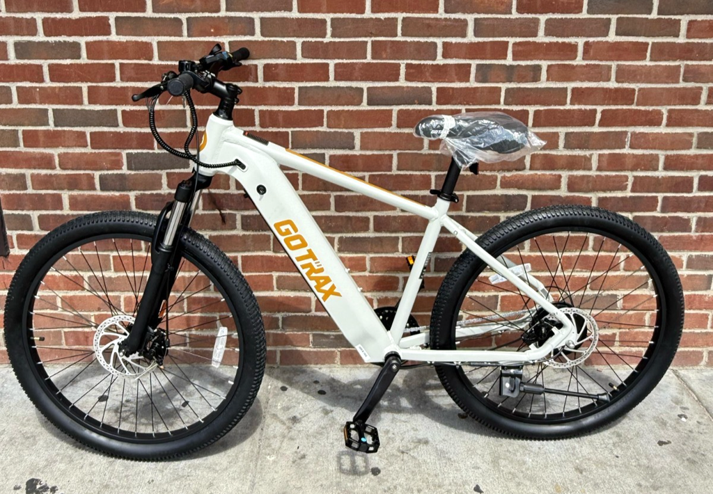 GOTRAX D1RT 27.5" Adult Electric Mountain Bike (Gray) - Brand New
