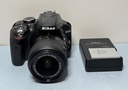 [10793-1] Nikon D3300 Black w/ Nikkor AF-S 18-55mm VR DX Lens *16612 Shutter Count