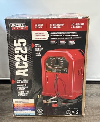 Lincoln Electric 225 Amp Arc/Stick Welder AC225S, 230V -Open Box