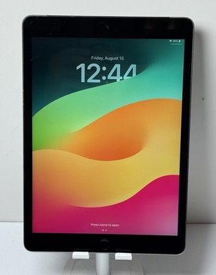 Apple iPad 9 10.2" 64GB WiFi/Cell Unlocked Space Gray-A2603, 100% battery health