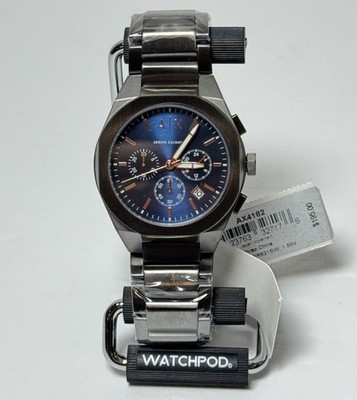 Armani Exchange Rafael Chronograph Quartz Blue Dial Men's Watch AX4182-42MM-NEW
