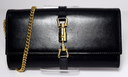 [6704-1] Gucci Jackie 1961 Wallet Black Calf Leather Crossbody Bag