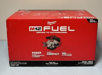 Milwaukee 2521-20 M12 FUEL 12V Cordless 5-3/8" Circular Saw (Tool Only)-New