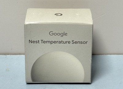 Google Nest Temperature 2nd Gen Sensor GA05552-US Porcelain-New Sealed