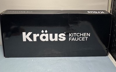 KRAUS KPF-1610BBMB Bolden Kitchen Faucet Brushed Brass/Matte Black-New