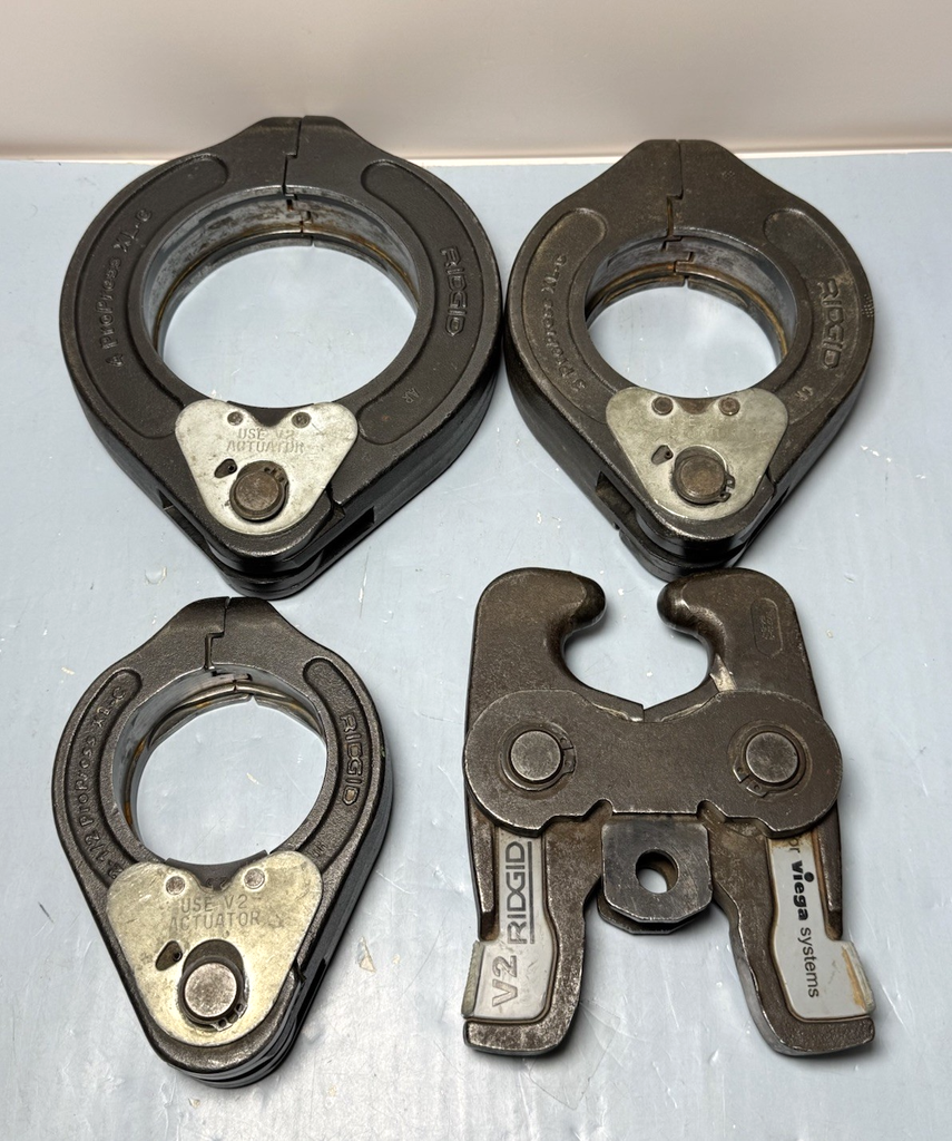 RIDGID 20483 ProPress XL-C Ring Kit 2-1/2" 3" 4" + V2 Actuator Viega Compatible