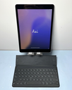 [11185-1] Apple iPad 9th Gen 2021 64GB WiFi Only 10.2" Silver A2602, 96% w/Keyboard A1829