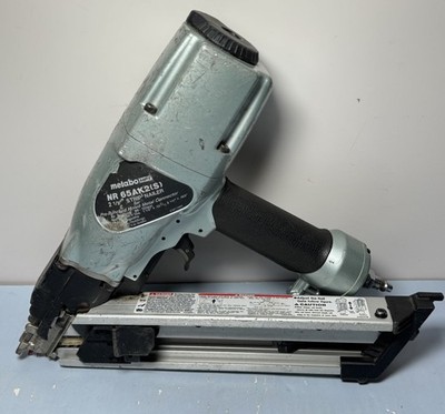 Metabo HPT Metal Connector Nailer NR65AK2 2-1/2" Pneumatic Nailer