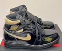 [11194-5] Nike Air Jordan 1 Retro High Black Metallic Gold 555088-032 US Men's Size 10-New
