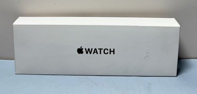 Apple Watch SE 2nd Gen Silver GPS+Cell 40mm Aluminum Case w Denim Sport Band S/M