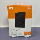 [11287-1] *NEW* WD My Passport 6TB External Portable Hard Drive, Black, WDBR9S0060BBK-WESN
