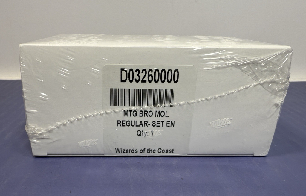 Magic the Gathering MTG The Brothers War BRO MOL Regular Set ENG FACTORY SEALED
