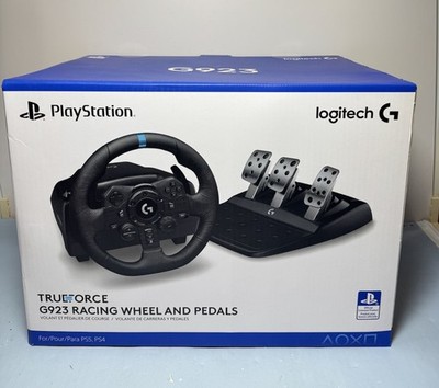 Logitech G923 Racing Wheel and Pedals for PS5, PS4 and PC Black941-000147-New